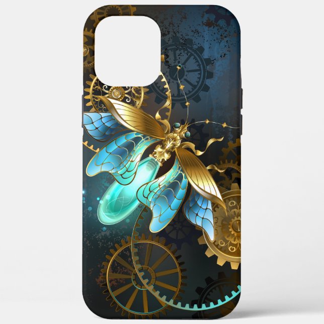 Funda De Case-Mate Para iPhone Luciérnaga de Steampunk (Reverso )