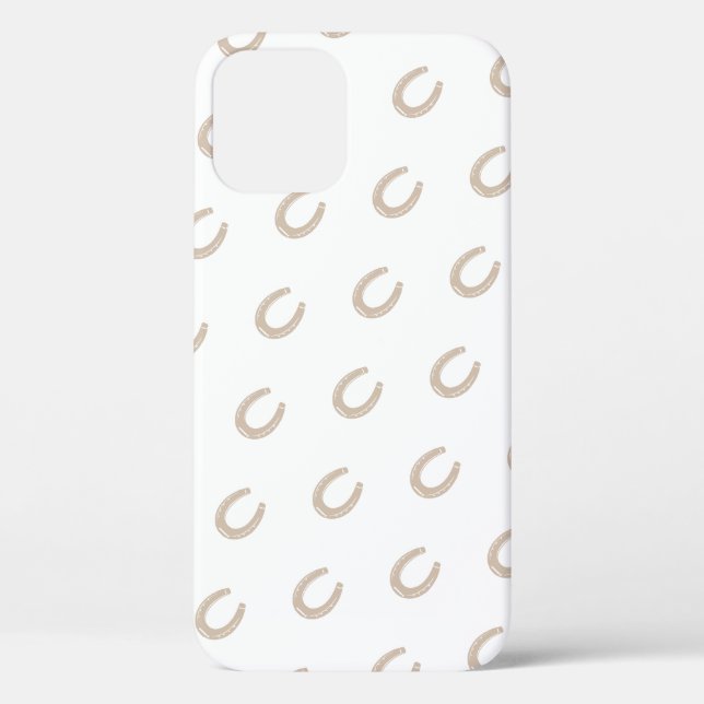 Funda De Case-Mate Para iPhone Lucky Horse Shoe (Reverso )
