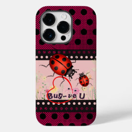 Funda Para iPhone 14 Pro De Case-Mate Lucky Ladybug