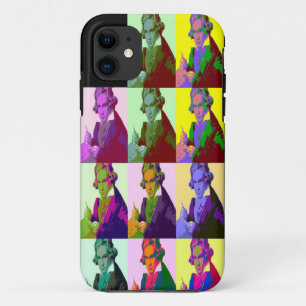 Funda Para iPhone 11 Ludwig Van Beethoven Pop Art