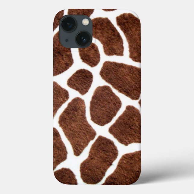 Funda De Case-Mate Para iPhone Lugares de jirafa (Reverso)