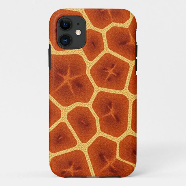 Funda De Case-Mate Para iPhone Lugares dorados - Inspiración de la jirafa (Reverso)