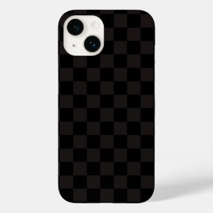 Funda Para iPhone 14 De Case-Mate Lujo Marrón/Negro Cuadros