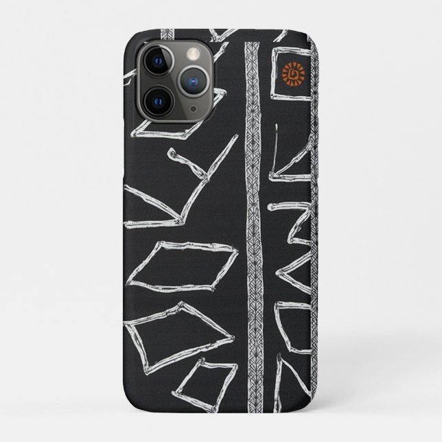 Funda De Case-Mate Para iPhone Lujosa sofisticación africana asiática caribeña (Reverso)