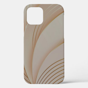 Funda Para iPhone 12 Lujoso Golden