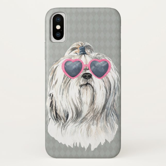 Funda De Case-Mate Para iPhone Lulu la Lhasa (Reverso)