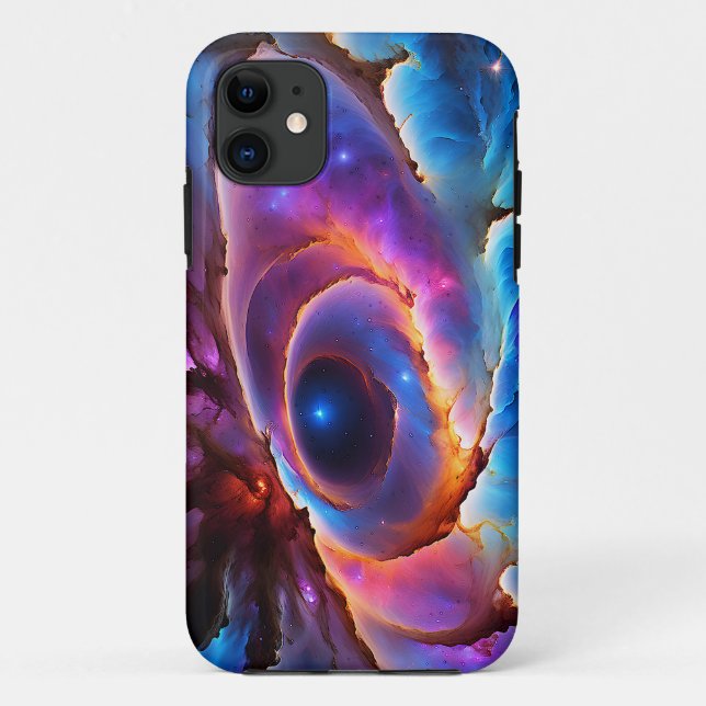 Funda De Case-Mate Para iPhone "Luminara" - Nebula y galaxias (Reverso)