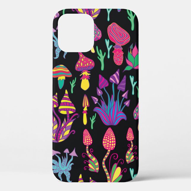 Funda De Case-Mate Para iPhone Luminoso, alucinógeno, decorativo, fantástico hong (Reverso )