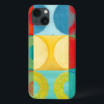 Funda Para iPhone 13 Luminoso arte pop con círculos y plazas<br><div class="desc">El fluorescente ya no es sólo para las luces,  como lo demuestra esta maravillosamente brillante obra de arte pop. Esta impresión es una mezcla de cuadradas con círculos de colores dentro. ¡Si te gusta el arte abstracto te encantará este papel!</div>