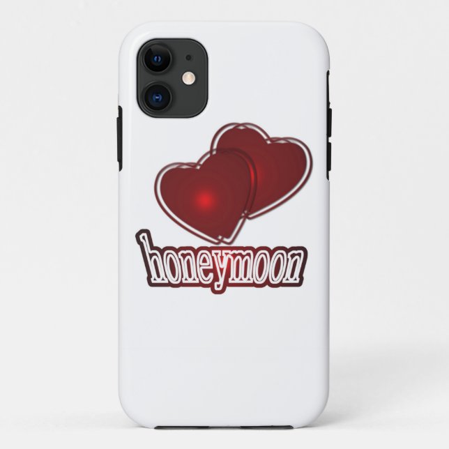 Funda De Case-Mate Para iPhone Luna de miel (Reverso)