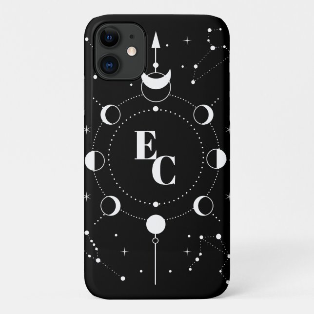 Funda De Case-Mate Para iPhone Luna de Misterio (Reverso)