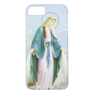 Funda Para iPhone 8/7 Luna del creciente del Virgen María