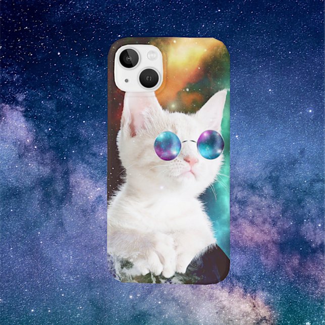 Funda De Case-Mate Para iPhone Luna el gato espacial (Subido por el creador)