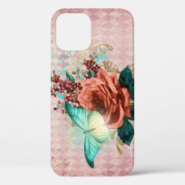 Funda Para iPhone 12 Luna Moth Bouquet