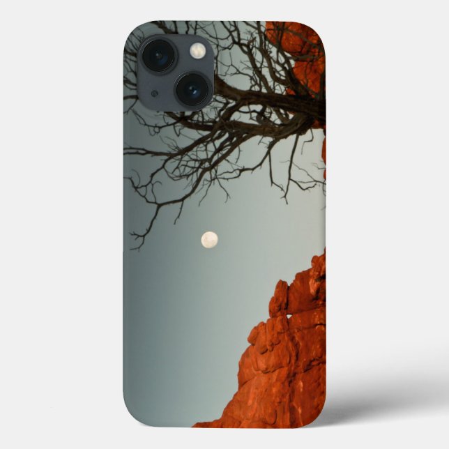Funda De Case-Mate Para iPhone Luna traviesa (Reverso)