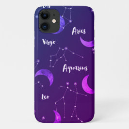 Funda Para iPhone 11 Luna y constelaciones