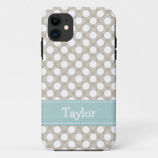 Funda Para iPhone 11 Lunar de color caqui y azul
