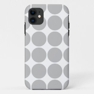 Funda Para iPhone 11 Lunares accesorios elegantes femeninos de la plata
