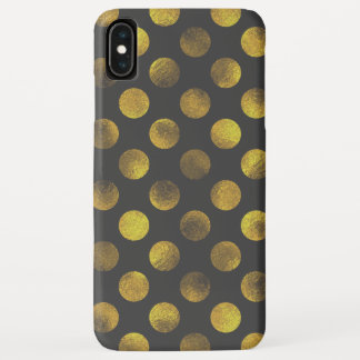 Funda Para iPhone XS Max Lunares Dorados Desteñidos