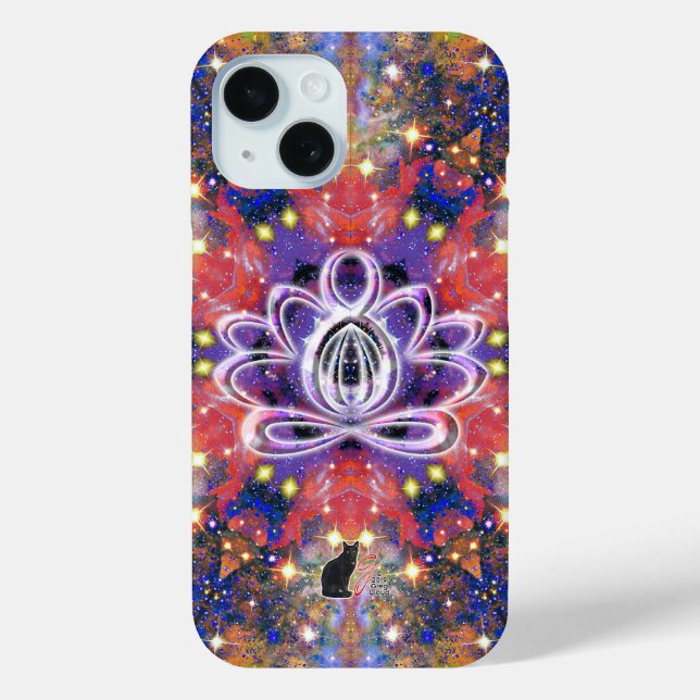 Funda De Case-Mate Para iPhone Lustrous Zen Lotus (Reverso )