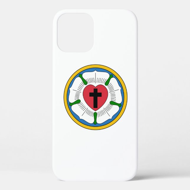 Funda De Case-Mate Para iPhone Lutheranism Martin Luther Rosa (Reverso )