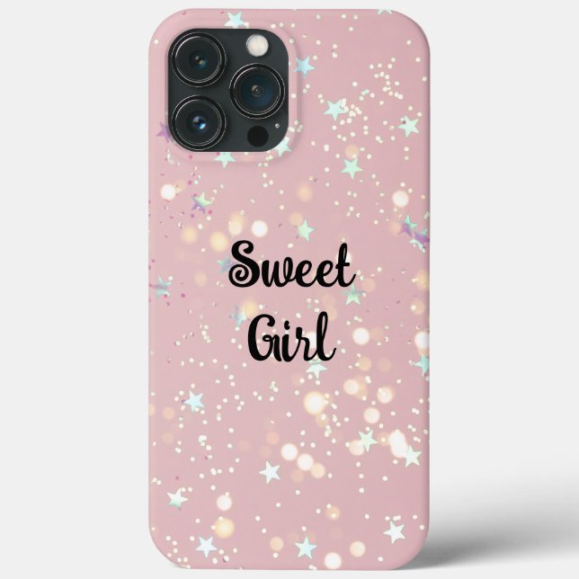 Funda De Case-Mate Para iPhone Luxe modern romantinc girl (Reverso )