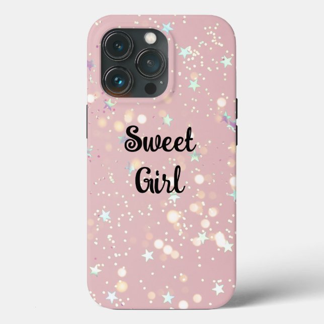 Funda De Case-Mate Para iPhone Luxe modern romantinc girl (Reverso )