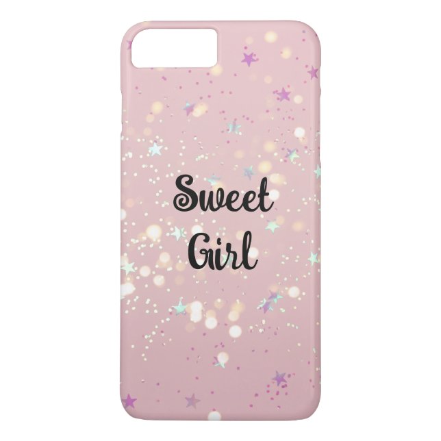 Funda De Case-Mate Para iPhone Luxe modern romantinc girl (Reverso)