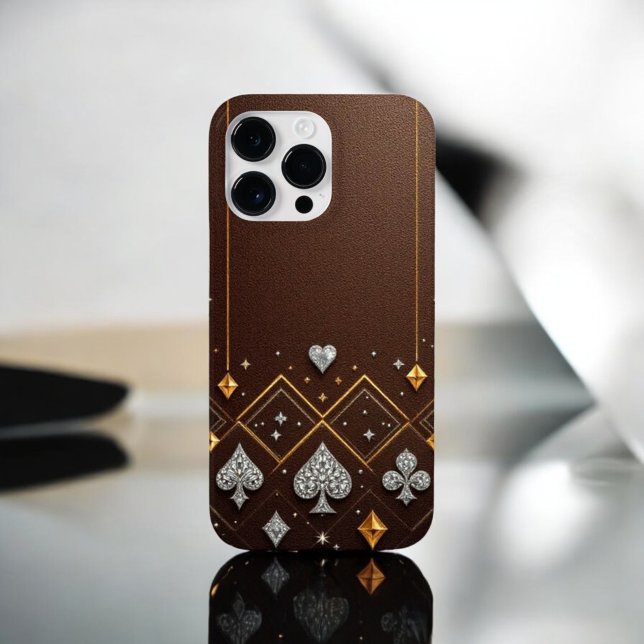 Funda De Case-Mate Para iPhone LuxeGuard Brown Diamond (Subido por el creador)
