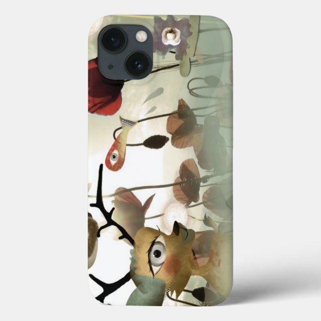 Funda De Case-Mate Para iPhone Luz caprichosa y transparencia ciervo (Reverso)