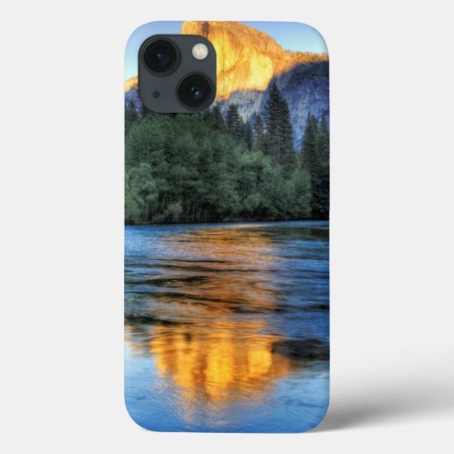 Funda De Case-Mate Para iPhone Luz de oro en media bóveda (Reverso)