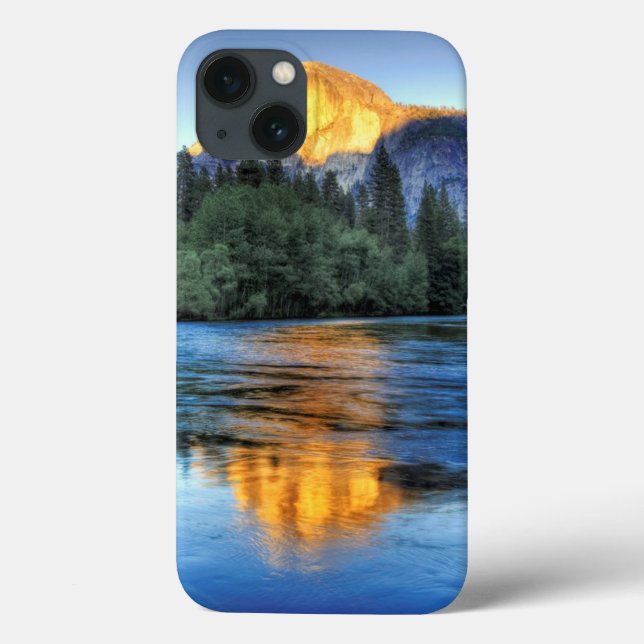 Funda De Case-Mate Para iPhone Luz de oro en media bóveda (Reverso)