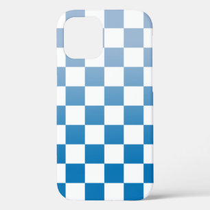 Funda Para iPhone 12 Luz de verificación a patrón de embrión azul oscur