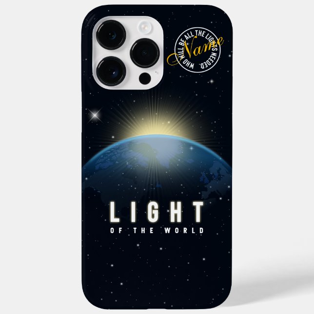 Funda De Case-Mate Para iPhone Luz del Mundo (Reverso)