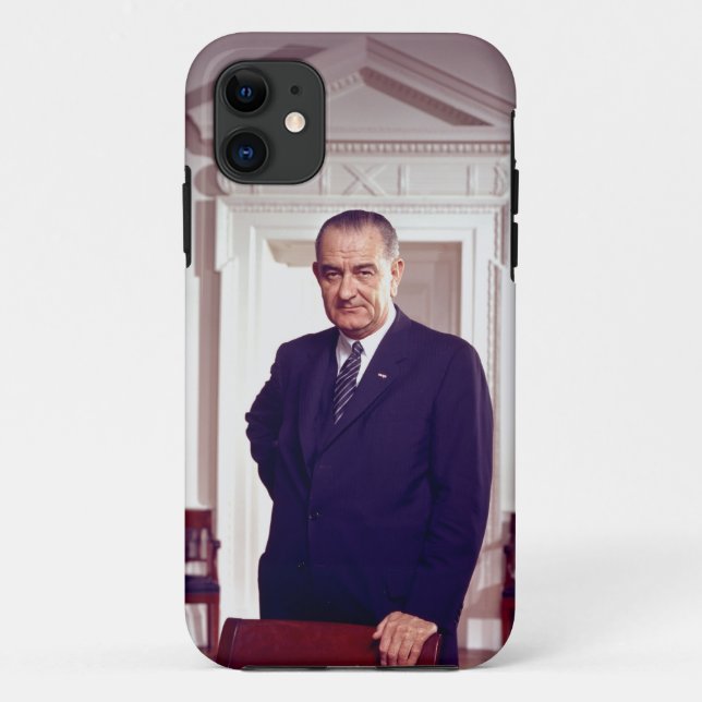 Funda De Case-Mate Para iPhone Lyndon Johnson (Reverso)