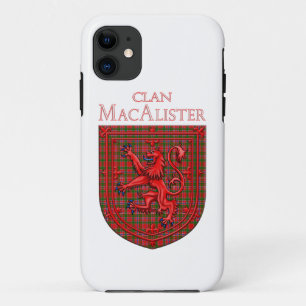 Funda Para iPhone 11 MacAlister Tartan Scottish Plaid Lion Rampant