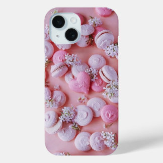 Funda Para iPhone 15 Macarones dulces