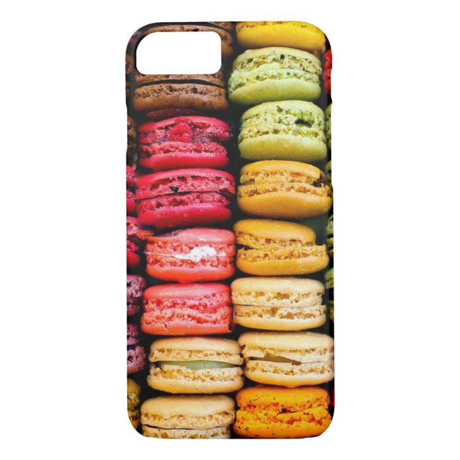 Funda De Case-Mate Para iPhone Macarons apilados (Reverso)