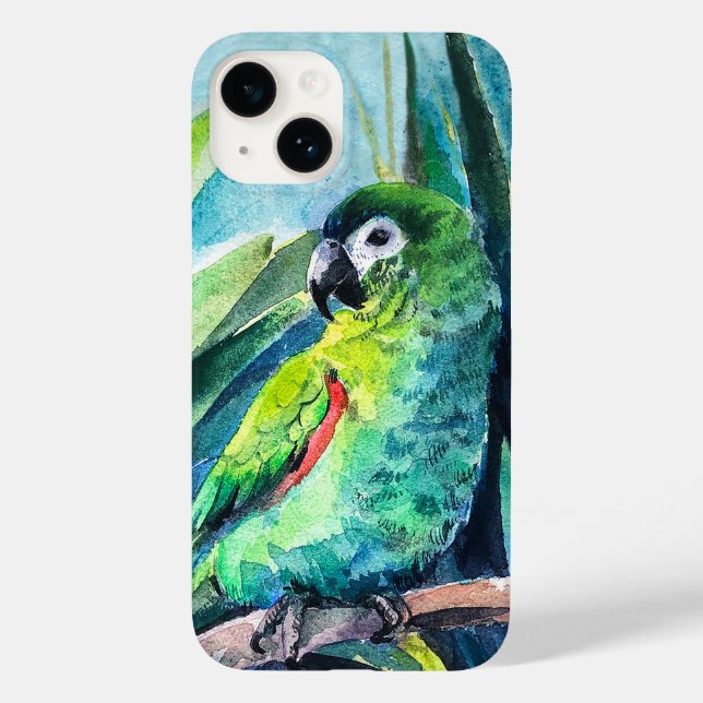 Funda De Case-Mate Para iPhone Macaw de Hahn (Reverso )