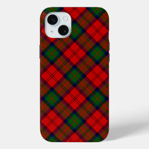 Funda Para iPhone 15 Mini MacDuff tartan verde plaid
