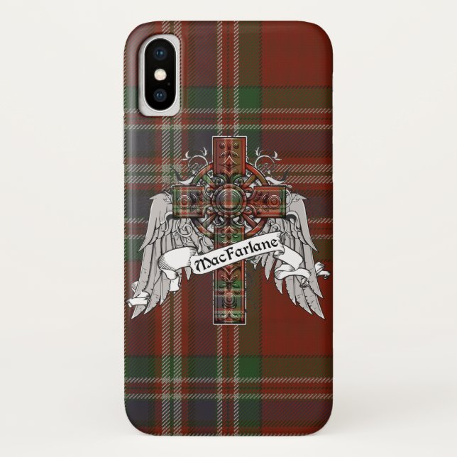 Funda De Case-Mate Para iPhone MacFarlane Tartan Cross (Reverso)