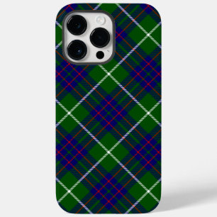 Funda Para iPhone 14 Pro Max De Case-Mate MacIntyre tartan blue plaid
