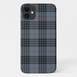 Funda Para iPhone 11 MacKay Blue Tartan Plaid Scottish Pattern