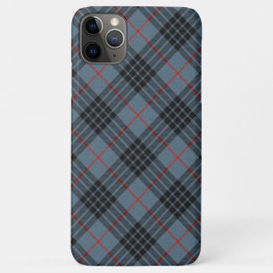 Funda Para iPhone 11 Pro Max MacKay Blue Tartan Plaid Scottish Pattern