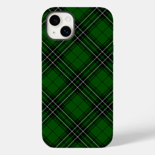 Funda Para iPhone 14 Plus De Case-Mate MacLean Tartan Green y Black Plaid