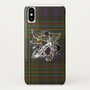 Funda Para iPhone X MacLellan Tartan Lion