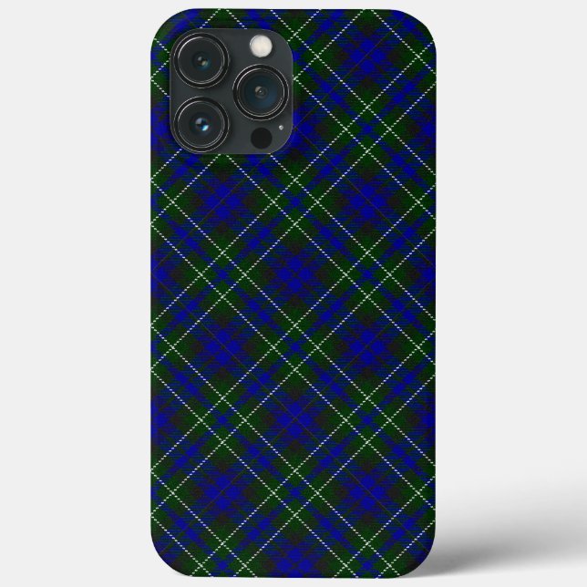 Funda De Case-Mate Para iPhone Macneil de Colonsay manteca azul (Reverso )