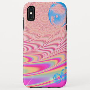 Funda Para iPhone XS Max MACRAME'- Colorida imagen abstracta de arte fracta