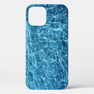 Funda Para iPhone 12 Macro burbujeante foto del Mar Azul
