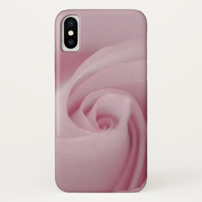 Funda De Case-Mate Para iPhone Macro rosa rosa (Reverso)